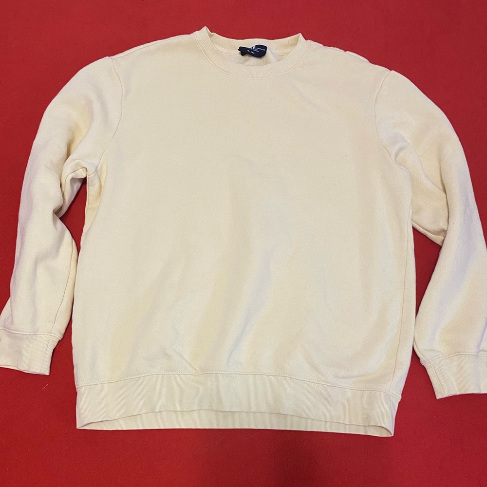 CASUAL SWEATSHIRT IN YELLOW